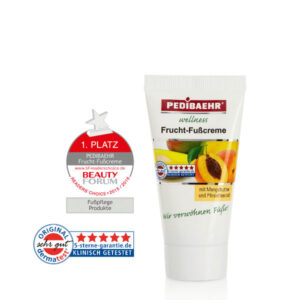 Baehr Crema afrutada para pies con aceite de mango y melocotón