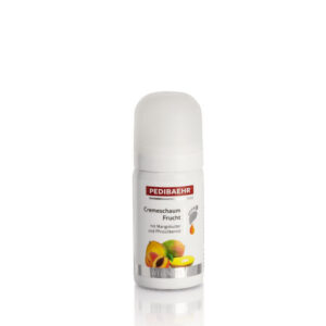 Baehr Crema-espuma afrutada para pies con aceite de mango y melocotón